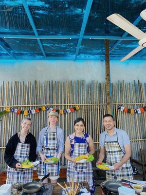 Vegan Cooking Class in Hoi An with Chickpea eatery family  at Chickpea Eatery Thuan Chay in Hoi An