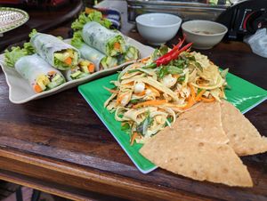 I made this during the cooking class at Chickpea Eatery Thuan Chay in Hoi An