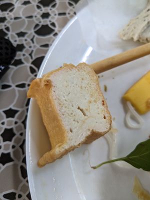 The best moist tofu at Chickpea Eatery Thuan Chay in Hoi An