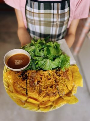 Fully-vegan food in Chickpea Eatery| Fully-vegan restaurant and cooking class at Chickpea Eatery Thuan Chay in Hoi An