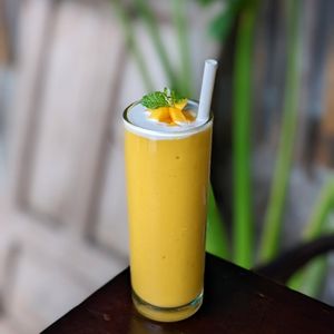 Mango Madness Lassi at Chickpea Eatery Thuan Chay in Hoi An