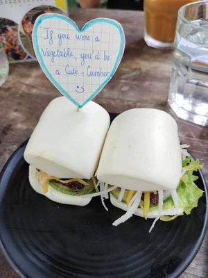 Bao buns  at Chickpea Eatery Thuan Chay in Hoi An