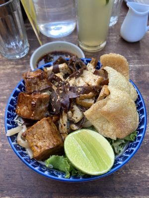 Cau Lau  at Chickpea Eatery Thuan Chay in Hoi An