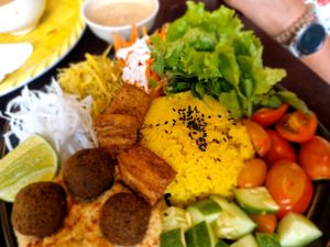 Chickpea bowl 🥣 😋 👌 at Chickpea Eatery Thuan Chay in Hoi An