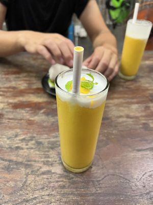 Mango Lassi 💛  at Chickpea Eatery Thuan Chay in Hoi An