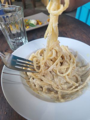 Cauliflower pasta - 110k at Chickpea Eatery Thuan Chay in Hoi An