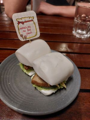 Baos at Chickpea Eatery Thuan Chay in Hoi An