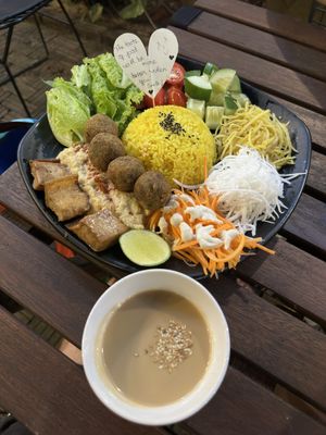 Falafel Bowl  at Chickpea Eatery Thuan Chay in Hoi An