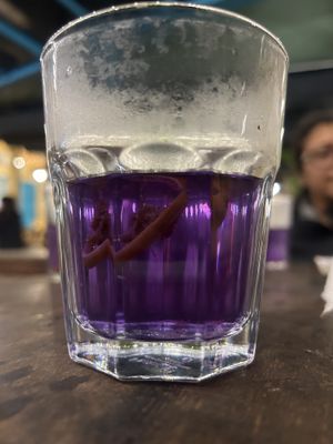 Welcome complimentary drink  at Chickpea Eatery Thuan Chay in Hoi An