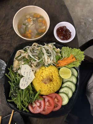 Com Ga Hoi An Bok  at Chickpea Eatery Thuan Chay in Hoi An