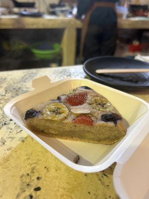 Delicious banana bread with jam  at Chickpea Eatery Thuan Chay in Hoi An