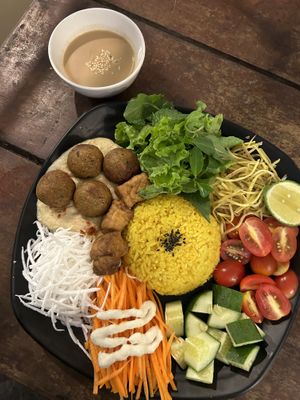Falafel bowl  at Chickpea Eatery Thuan Chay in Hoi An