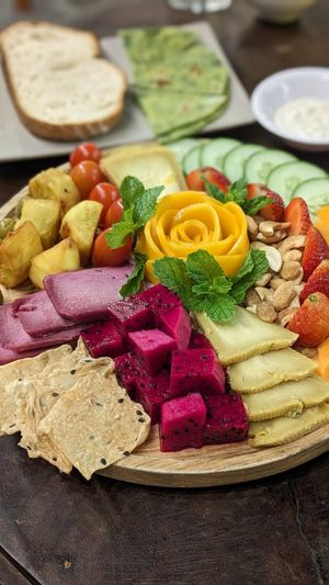 Vegan Cheese Platter at Chickpea Eatery Thuan Chay in Hoi An