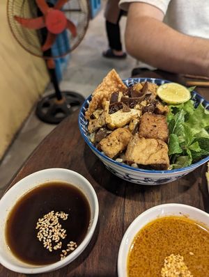 Con lao at Chickpea Eatery Thuan Chay in Hoi An