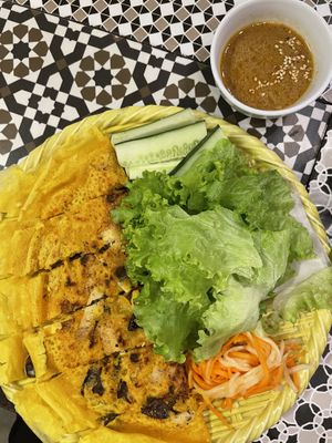 Banh xeo  at Chickpea Eatery Thuan Chay in Hoi An