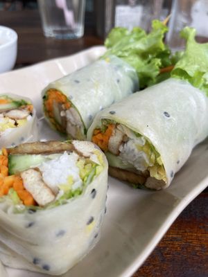 Fresh rolls - amazing   at Chickpea Eatery Thuan Chay in Hoi An