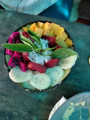 Smoothie bowl at Chickpea Eatery Thuan Chay in Hoi An