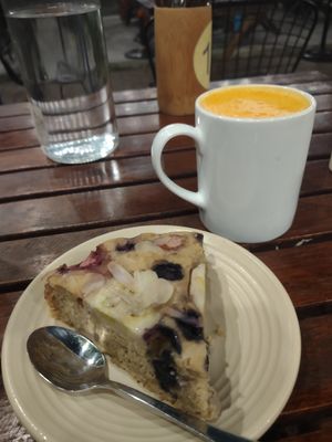 Banana cake 👍🏽 at Chickpea Eatery Thuan Chay in Hoi An