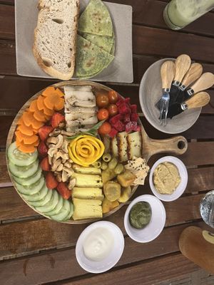 cheese plater  at Chickpea Eatery Thuan Chay in Hoi An