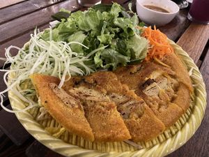 Vegan pancake  at Chickpea Eatery Thuan Chay in Hoi An
