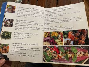 Menu  at Chickpea Eatery Thuan Chay in Hoi An