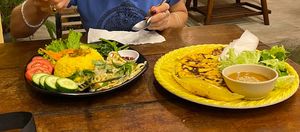 Lovely presentation at Chickpea Eatery Thuan Chay in Hoi An