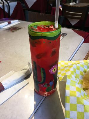 Strawberry daiquiri  at Country Flame in New Orleans