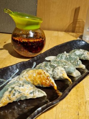 Gyoza   at Chimaki in Tokyo