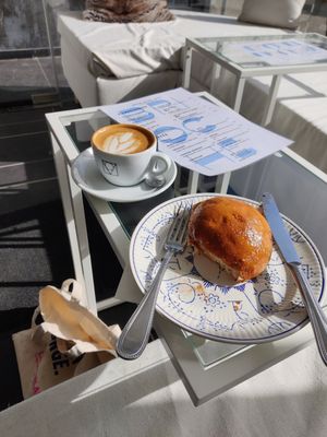 Brioche au chocolat at Brioche Atelier in Gembloux
