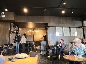   at Java Whiskers Cat Café in Stockholm