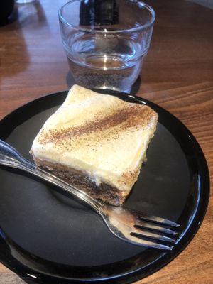 Carrot cake   at Java Whiskers Cat Café in Stockholm