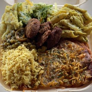 Lasagna Friday’s ❤️💛💚📸  at Amore Arowako Vegan Club in St John