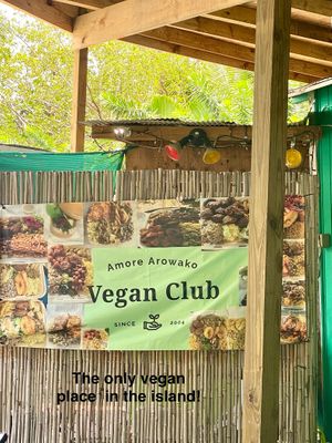   at Amore Arowako Vegan Club in St John