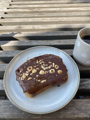 Vegan Nutella on Sourdough  at The Packhouse in Copenhagen