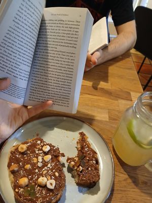 Great reading spot at The Packhouse in Copenhagen