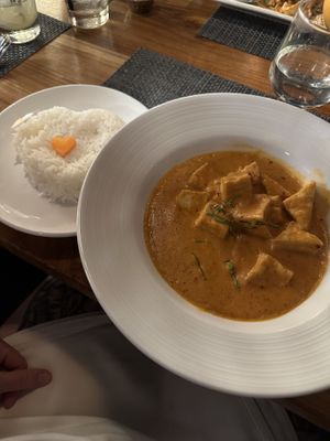 Vegan option panaang curry  at Blue Orchid - Riverside in Jacksonville