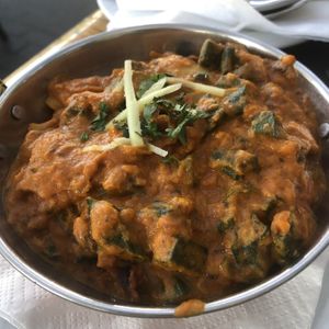 Bhindi Do Pyaza  at Taste of India in Dresden
