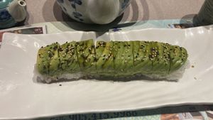 Green dragon 🐉   at Tenon Vegetarian Cuisine in Markham