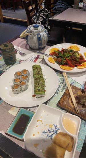   at Tenon Vegetarian Cuisine in Markham