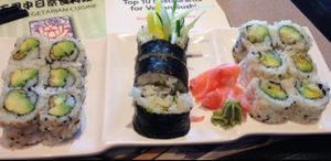 sushi  at Tenon Vegetarian Cuisine in Markham