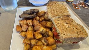 San Fran vegan breakfast sandwich   at Nappi's Nook  in Nesconset