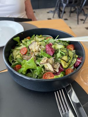 Roasted Vegetable Salad  at Zinfandel Food & Wine bar in Split