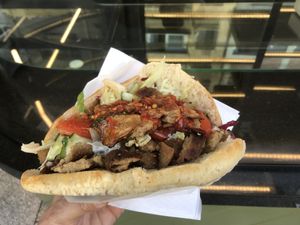 Vegan döner  at Döner Land in Cologne