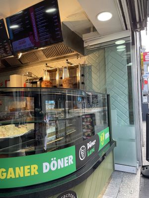 Counter  at Döner Land in Cologne