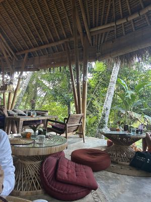 seating   at Casa Curandera Bali in Ubud