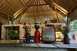 Counter  at Casa Curandera Bali in Ubud