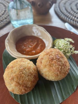 Arancini   at Casa Curandera Bali in Ubud