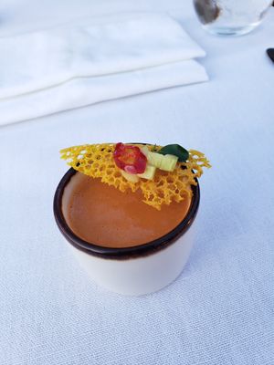 Pepper Gaspatcho at Maslina Resort in Stari Grad