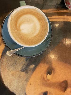   at Blue Bird Cafe in Budapest