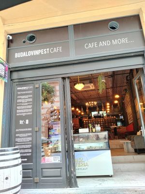  at Blue Bird Cafe in Budapest